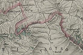 Chumar-sector-map-by-Frederic-Drew-1874