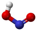 Cis-nitrous-acid-3D-balls