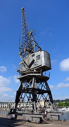 Crane in Bristol