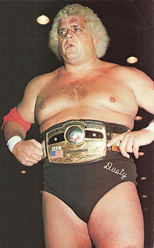 Dusty Rhodes as NWA Champion,1983