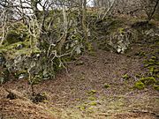 Great Mell Fell - small quarry