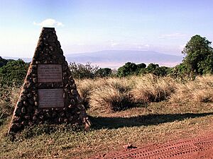 Grzimek grave,Ngorongoro