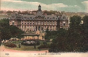 Hotel de Ville Le Havre 1859-1944