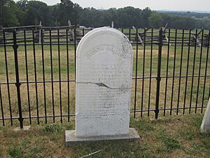Judith Henry grave, Mansasas, VA IMG 4318