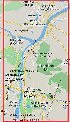 Metropolitan Area of Vellore