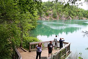 Pink Lake in August