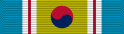 Republic of Korea War Service Medal ribbon.svg