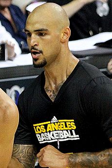 Robert Sacre Lakers 2013