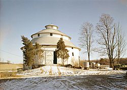 Round barn Indiana