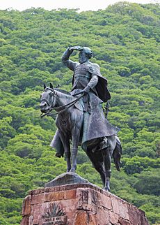 Statue of Martín Miguel de Güemes, Salta