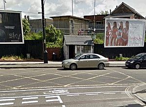 Stroud Green, London (coal office, opposite Wells Terrace)