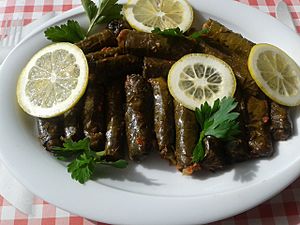 Yaprak sarma, Kayseri style.jpg