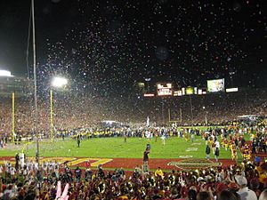 2006 Rose Bowl post-game celebration