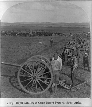 British artillery safrica c1900