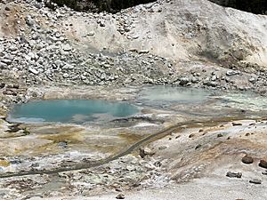 Bumpass Hell hot springs