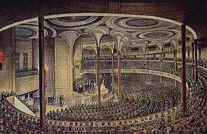 Castle Garden theater 1824