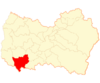 Location of the commune of Lolol in the O'Higgins Region