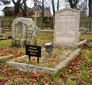 Edward Carpenter Grave 2015