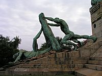 Guecho, Gran Bilbao, España. Monumento a Churruca