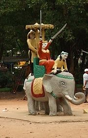 Hai Ba Trung statue in HCMC