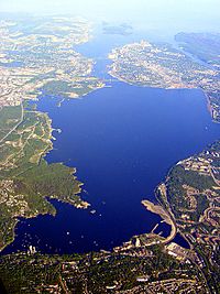 Halifax from the air