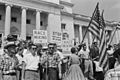 Little Rock integration protest