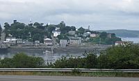 Lubec, Maine, from Campobello 2012