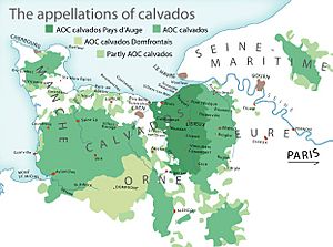 Map aoccalvados