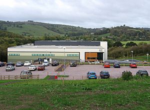 Matlock - pool with a view