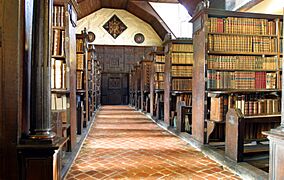 Merton College library hall