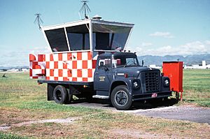 Mobile air traffic control tower