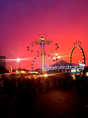 NC State Fair Sunset