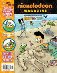 Papercutz Nickelodeon Magazine cover No.1