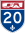 Quebec Autoroute 20.svg