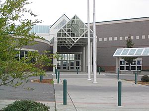 Skyview HS Main Entrance