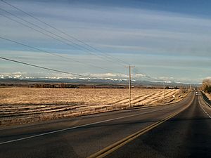 Springbank Road Facing West