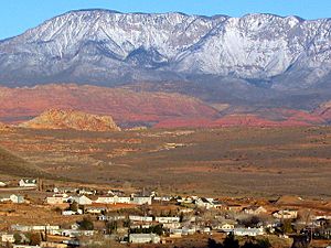 Sunrise over Hurricane, Utah