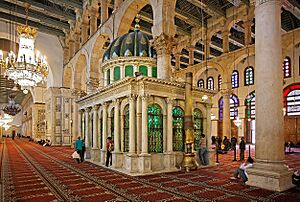 The shrine of John the Baptist, Damascus, April 2008