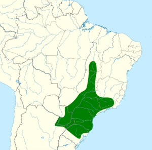 Trogon surrucura map.svg