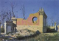 Vereshchagin-Ruins-of-the-Theater-in-Chuguchak