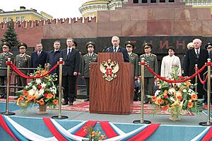Vladimir Putin 9 May 2001-5