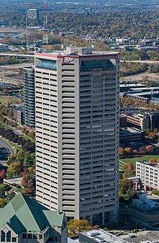 AEP Building from Rhodes State