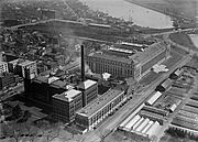 Bureau of Engraving and Printing, aerial view - Washington, D.C.