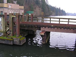 Capitol Lake Railroad Bridge