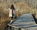 Child on Bridge