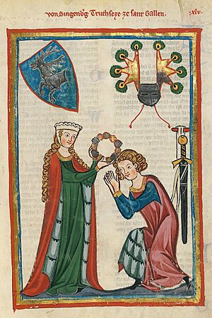 Codex Manesse Ulrich von Singenberg