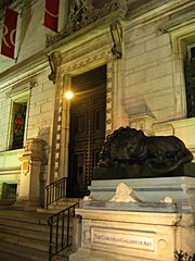 Corcoran gallery entrance