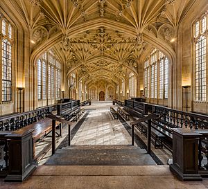 Divinity School Interior 2, Bodleian Library, Oxford, UK - Diliff