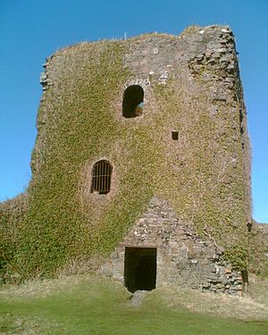 Dunollie Castle from Court Yard