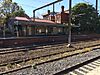 Eastbound view from East Richmond platform 1 facing towards platform 2